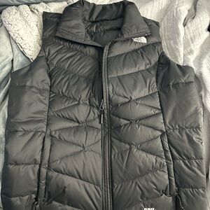 The North Face Women's Dark Gray Quilted Vest